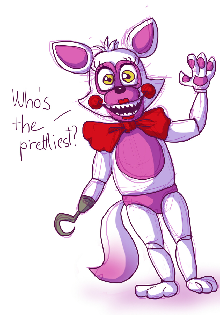 adventure_toy_mangle_(fnaf) animatronic canine female fiszi five_nights_at_freddy's five_nights_at_freddy's_world fox hook machine mammal robot text video_games
