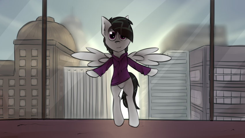 carbon_scratch equine fan_character female flying mammal marsminer my_little_pony pegasus solo wings