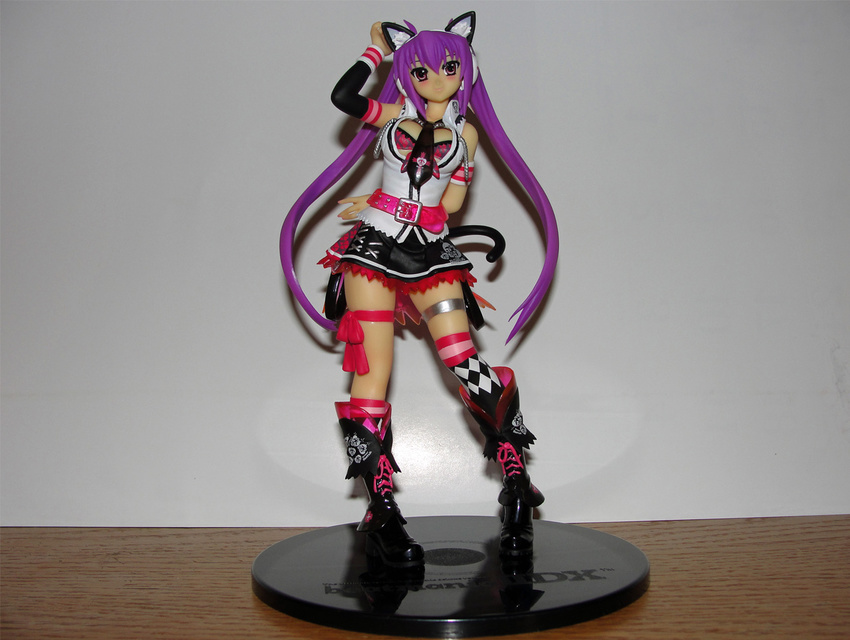 celica_mizushiro figure long_hair mizushiro_celica punk_cat purple_hair uniform