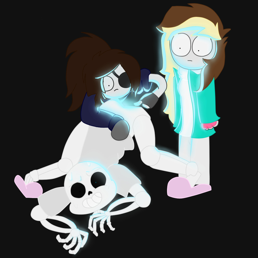 bone general: glowing noodleskeleton sans_(undertale) self-insert shocked skeleton undertale video_games