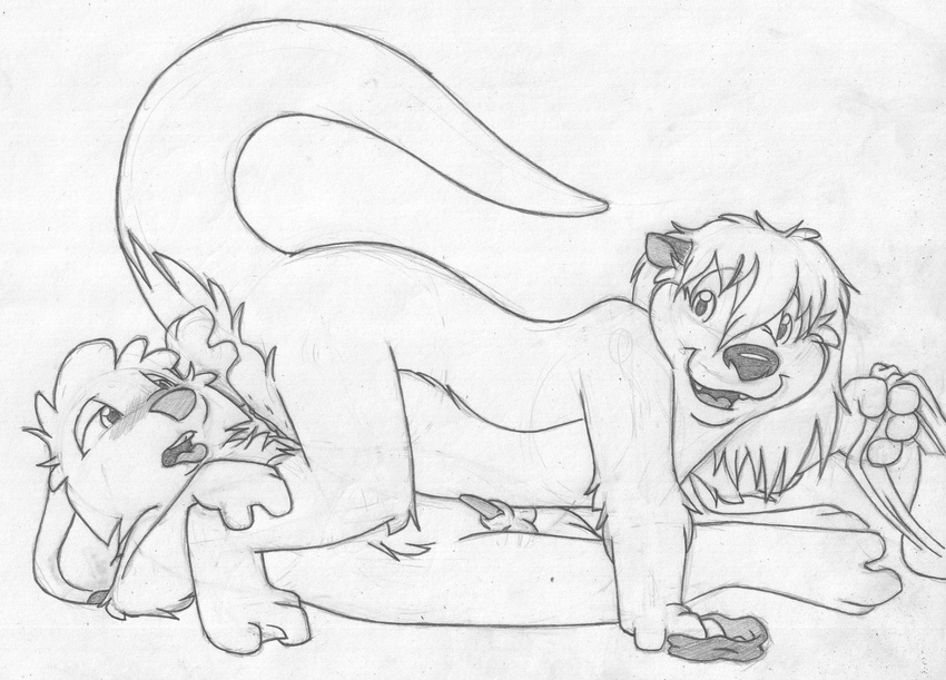 anthro balls barefoot blush buckteeth cub cute_fangs digitigrade duo female female_on_top greyscale hairband jake_cottontail katie_kirster lagomorph looking_back lying male male/female mammal mizzyam monochrome mustelid nude on_back on_top open_mouth otter panting pencil_(artwork) penis penis_tip rabbit shetah side_view smile straddling teeth tongue tongue_out traditional_media_(artwork) young