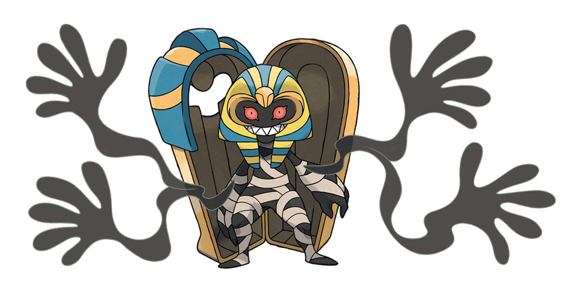 cofagrigus fak&eacute;mon ghost mega_evolution mummy nintendo pok&eacute;mon pokeluka spirit undead video_games