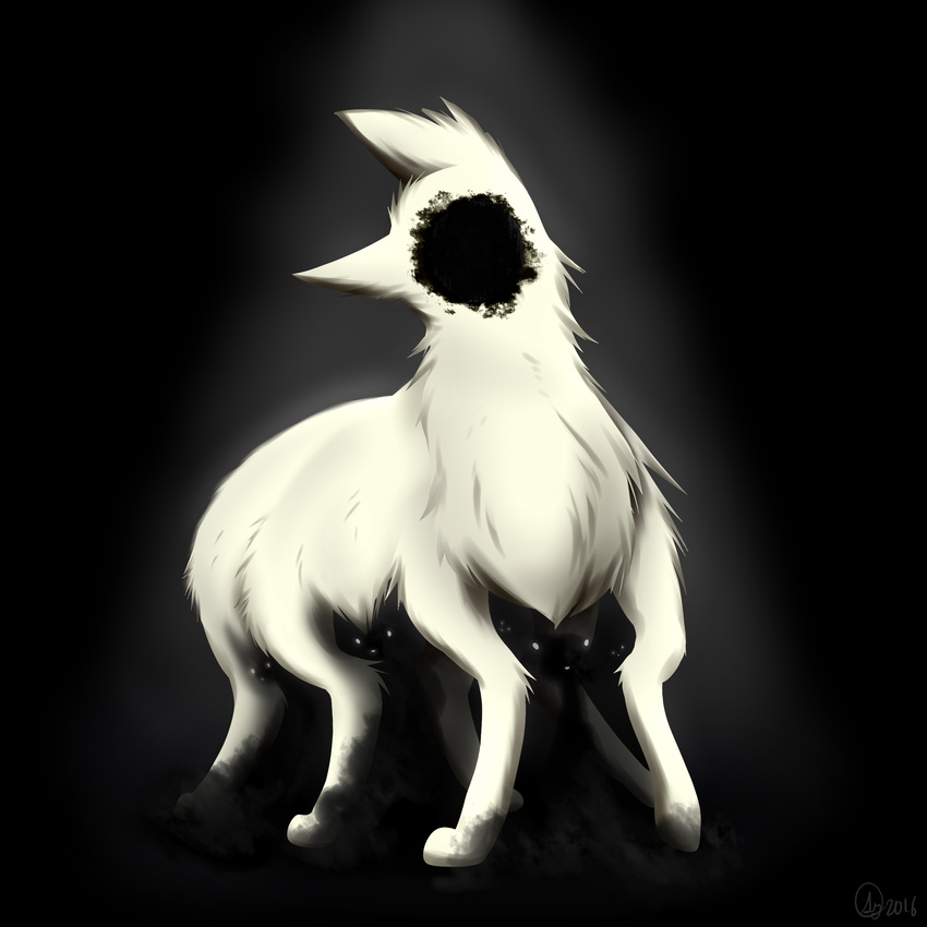 2016 amalgalm amalgamate ambiguous_gender big_ears bitty_batty chest_tuft dark_background darkness endogeny faceless feral fluffy fog fur ghost group hair head_tilt hexoped legion looking_at_viewer mist monster paws simple_background six_legs souls spirit spotlight standing taur tuft undertale video_games what_has_science_done white_fur white_hair why_hello_there