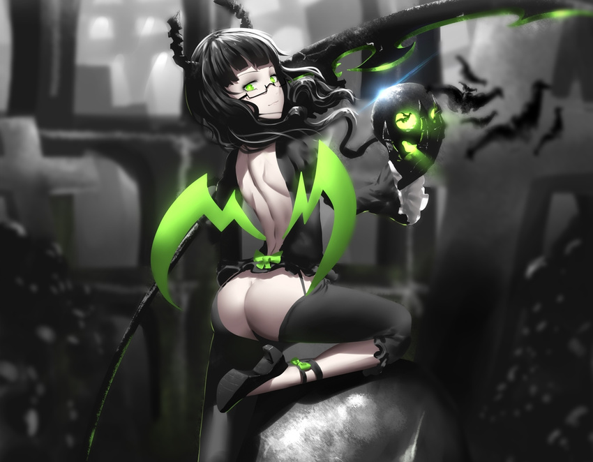 ass black_rock_shooter cropped hk_(zxd0554) takanashi_yomi