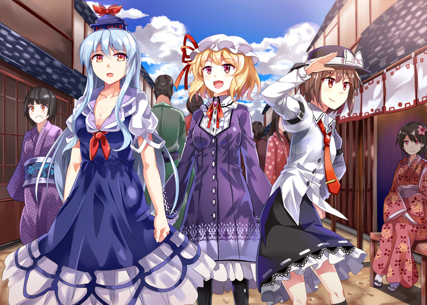 e.o. kamishirasawa_keine maribel_han touhou usami_renko