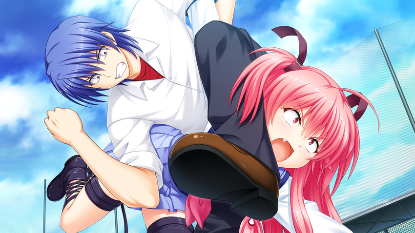 angel_beats! game_cg hinata_hideki na-ga yui_(angel_beats!)