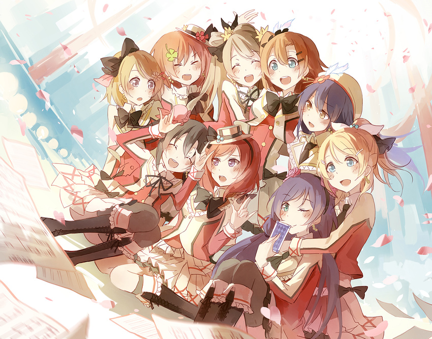 asuka_(louyun) ayase_eri hoshizora_rin koizumi_hanayo kousaka_honoka love_live!_school_idol_project minami_kotori nishikino_maki sonoda_umi toujou_nozomi yazawa_nico