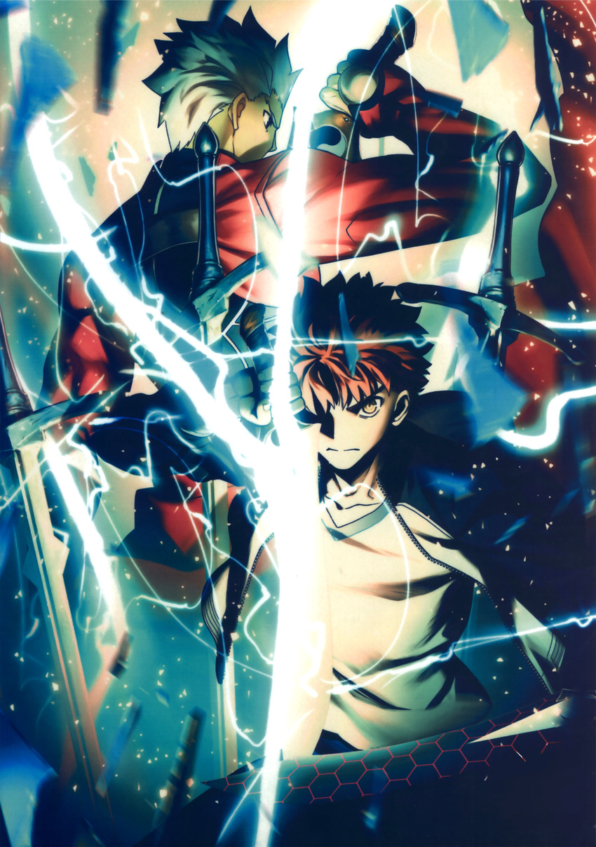 archer emiya_shirou fate/stay_night sword takeuchi_takashi type-moon