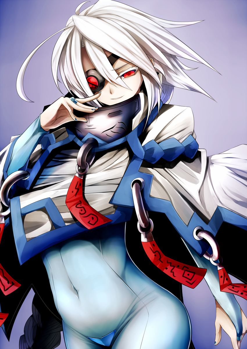 blazblue bodysuit eyepatch inaba_sunimi tagme v-13