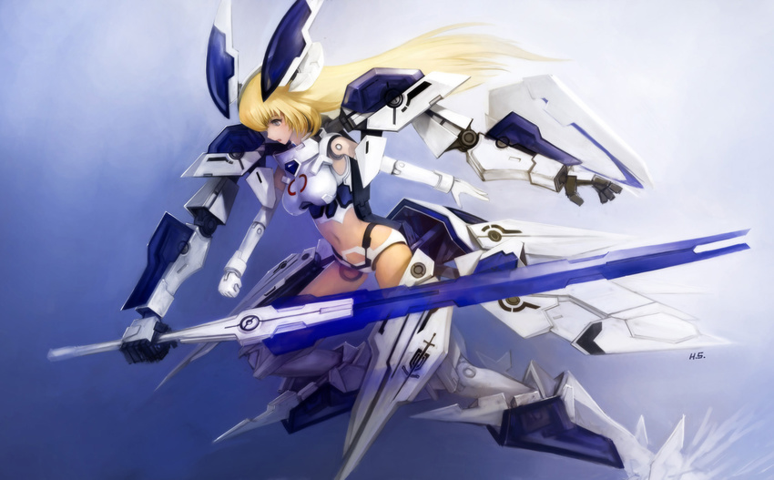 altlene busou_shinki hanshu mecha_musume sword