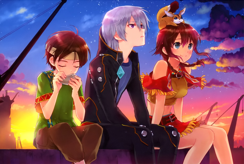 amy_(gargantia) bebel grace_(gargantia) kasukabe_akira ledo suisei_no_gargantia