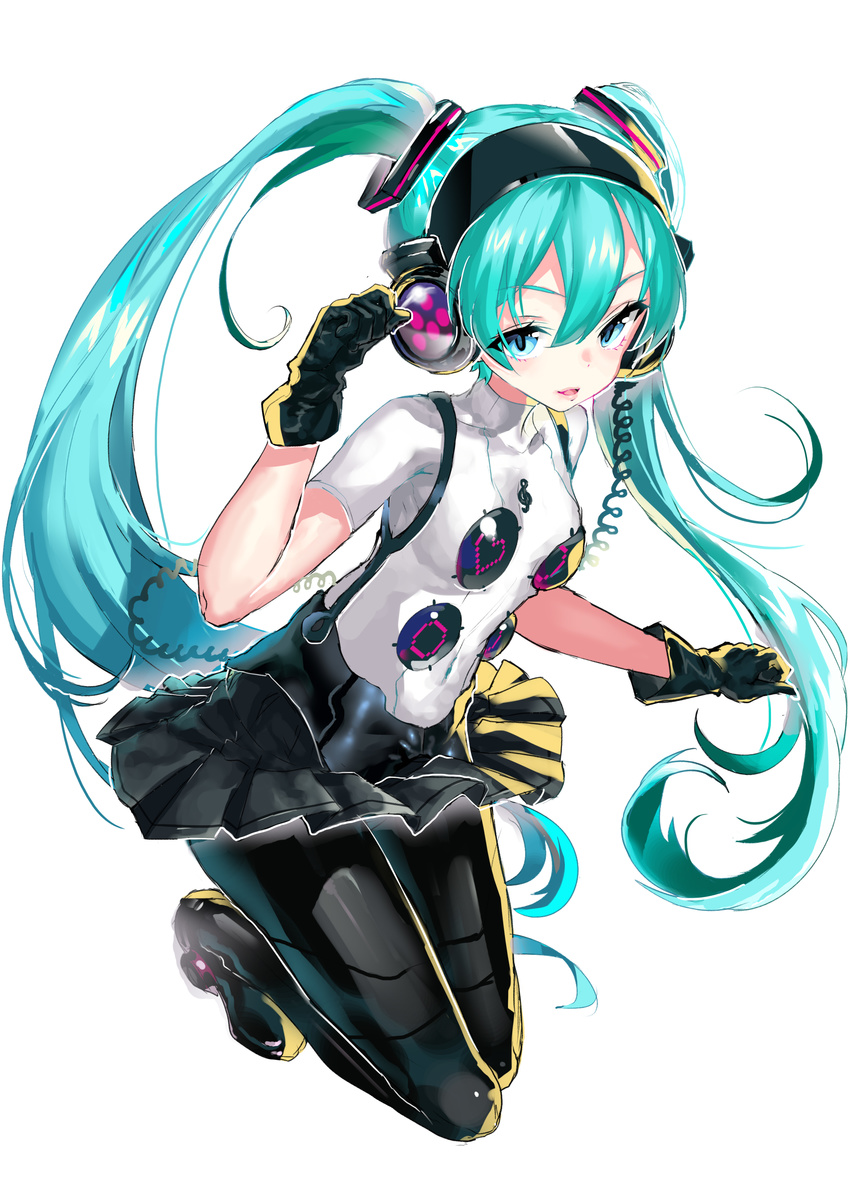 hatsune_miku headphones kikimi megaten pantyhose persona persona_4 vocaloid