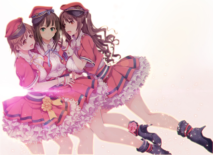 heels honda_mio ouma_tokiichi shibuya_rin shimamura_uzuki the_idolm@ster the_idolm@ster_cinderella_girls