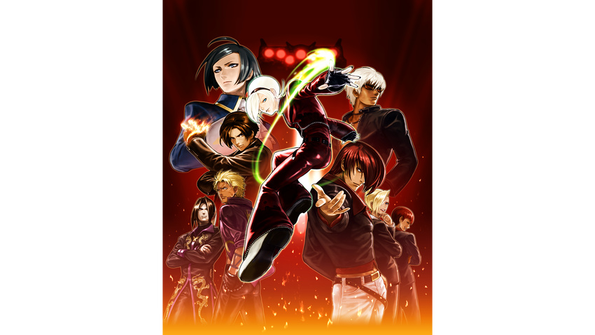 dou_lon elizabeth_blanchtorche k' king_of_fighters king_of_fighters_xiii kusanagi_kyou mature shen_woo snk transparent_png vice yagami_iori