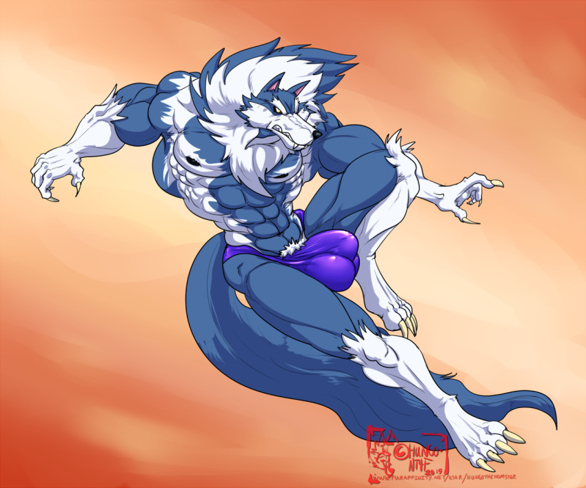 2019 4_toes 5_fingers abs anthro balls biceps big_muscles big_penis blue_fur blue_hair blue_nose blue_skin bulge canid canine canis capcom claws clothed clothing crouching darkstalkers fur gloves_(marking) grin hair happy hungothenomster jon_talbain knot male mammal markings multicolored_fur multicolored_hair multicolored_skin muscular muscular_male muscular_thighs nipples nude penis penis_outline penis_shaped_bulge sharp_teeth simple_background smile socks_(marking) solo teeth thick_penis tight_underwear toes topless two_tone_fur two_tone_hair two_tone_skin video_games were werecanid werecanine werewolf white_fur white_hair white_skin wolf yellow_eyes