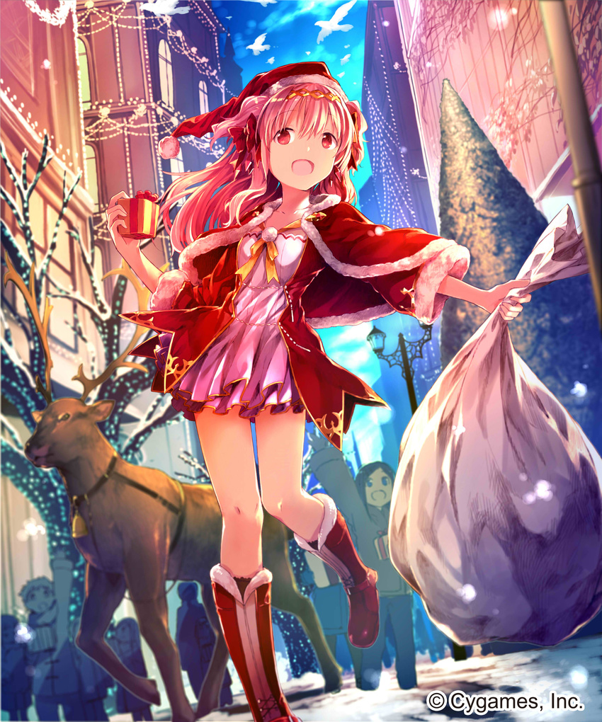 christmas dress en@rain shingeki_no_bahamut tagme