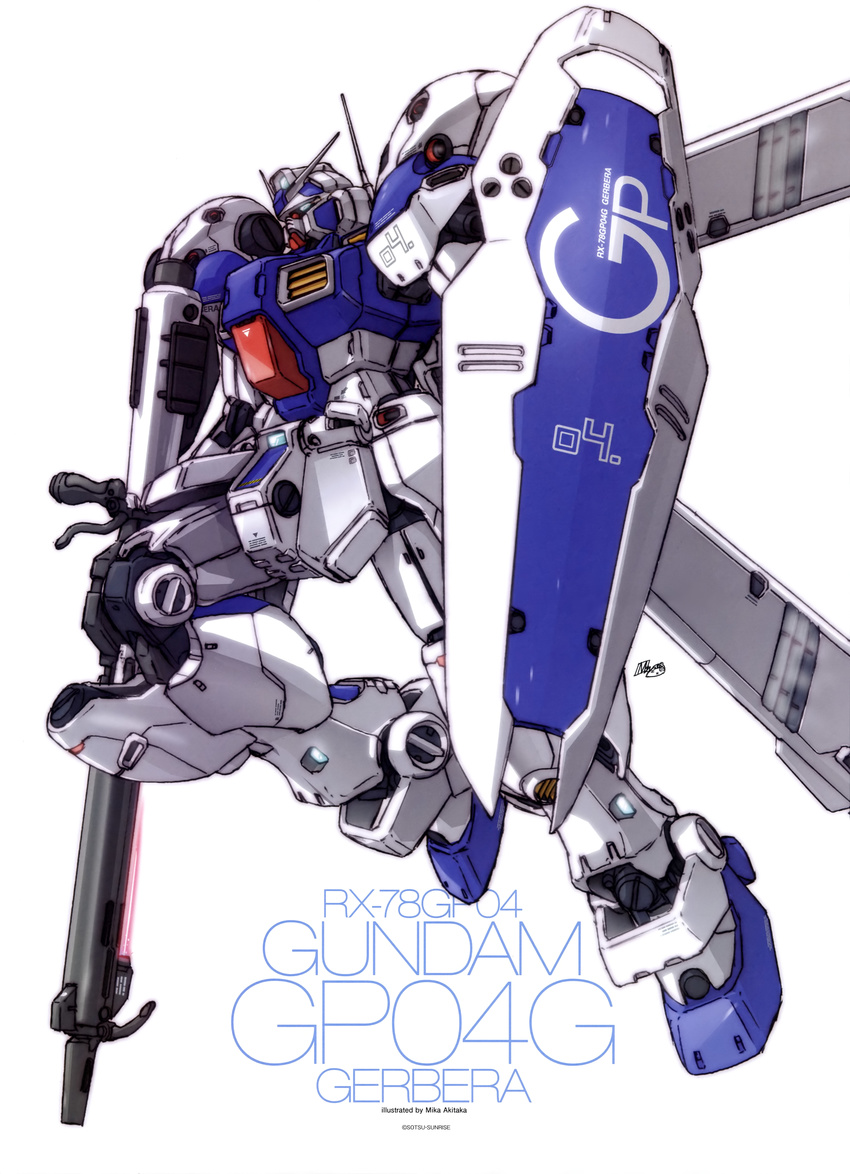 akitaka_mika gp04 gundam gundam_0083 mecha