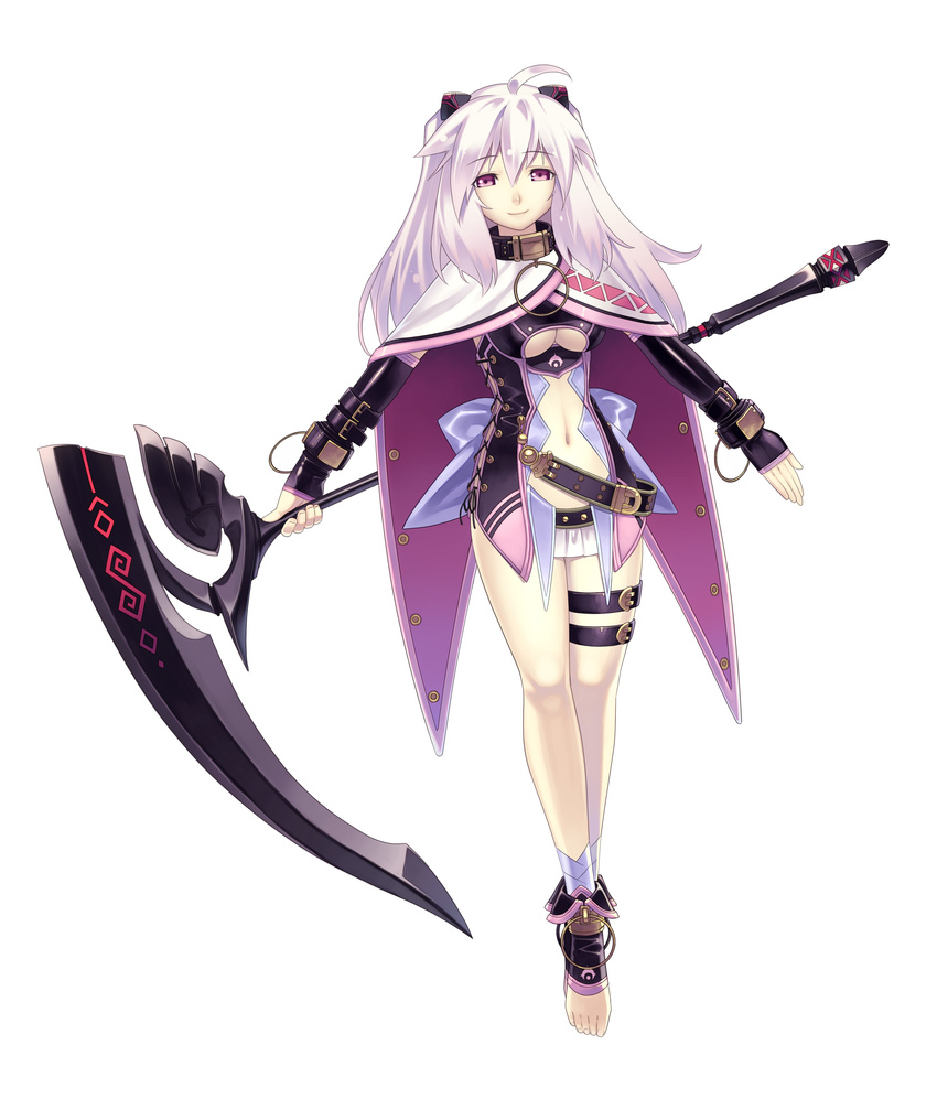 agarest_senki agarest_senki_zero feet garter hirano_katsuyuki underboob weapon