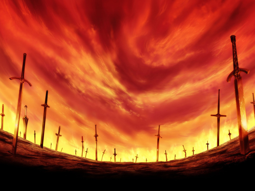 fate/stay_night fate_(series) no_humans tagme unlimited_blade_works