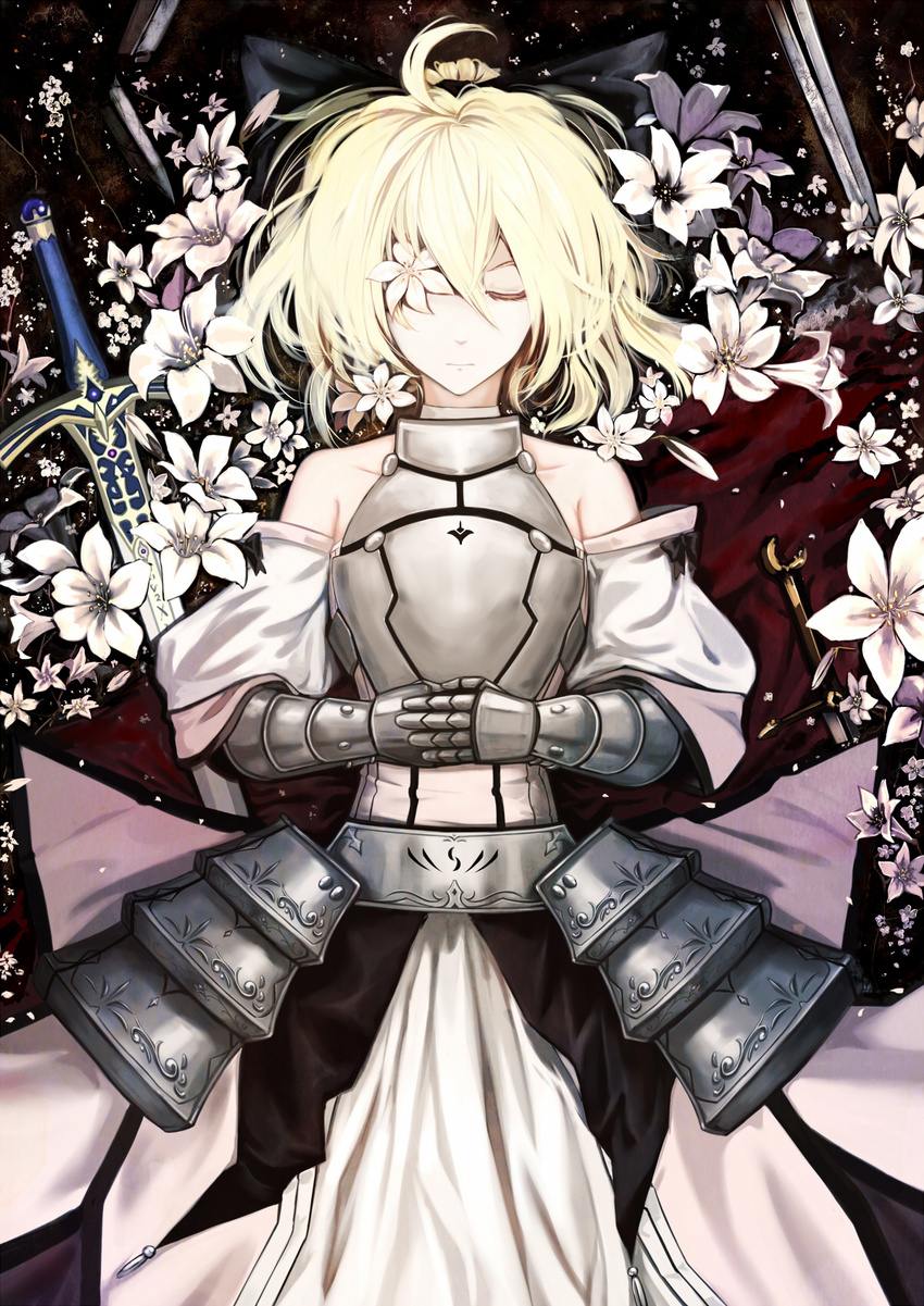 armor cloudy.r fate/stay_night saber sword