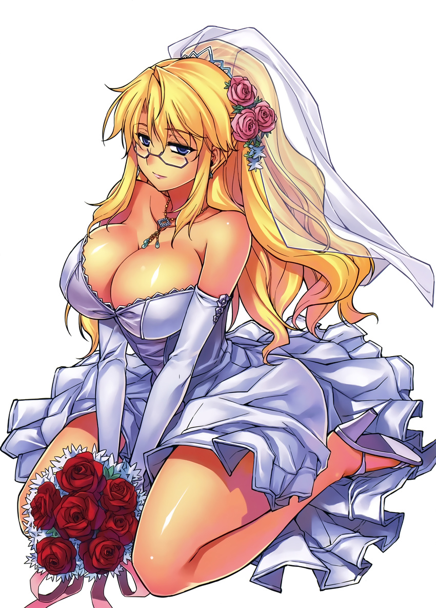 cleavage dress freezing heels kim_kwang-hyun megane satellizer_el_bridget wedding_dress