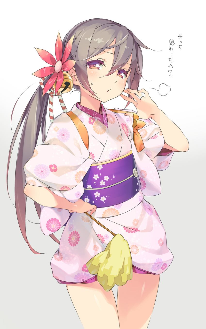 akebono_(kancolle) gayarou kantai_collection kimono tagme