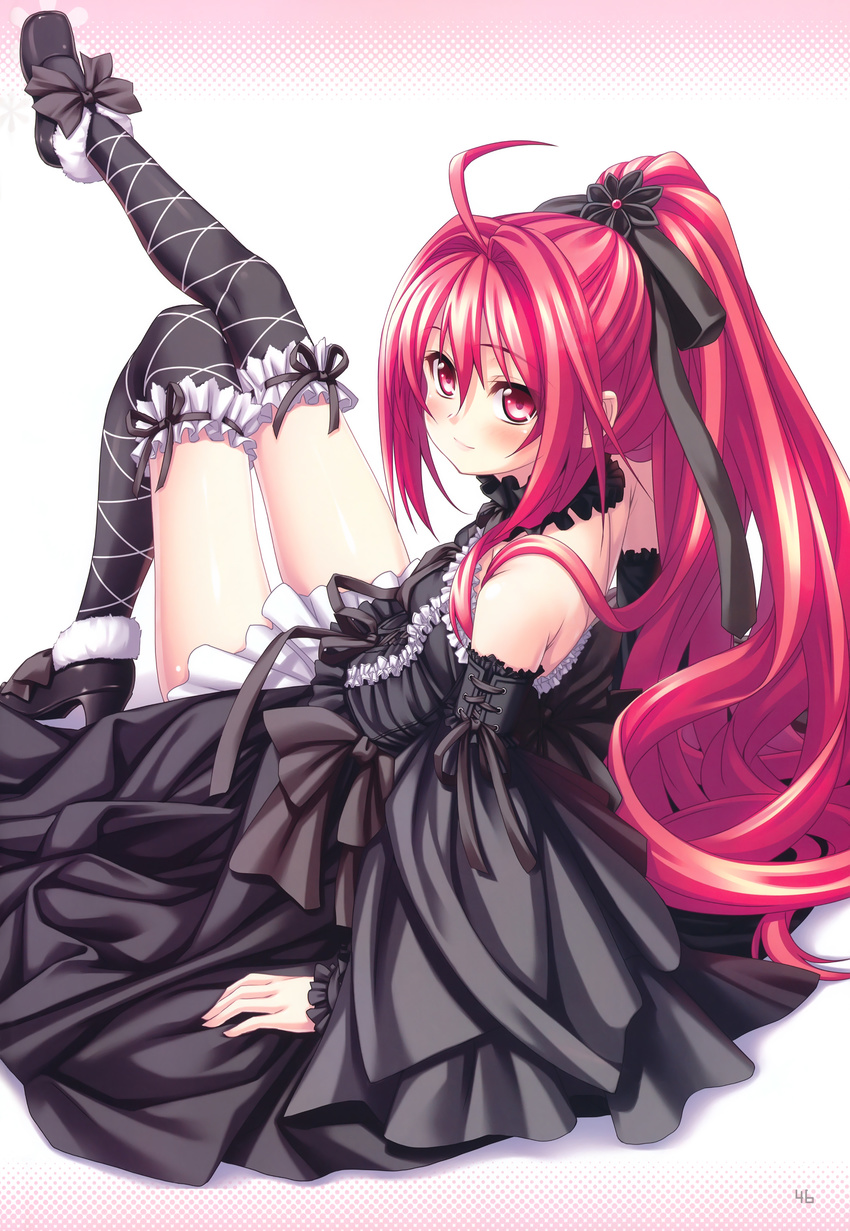 corticarte_apa_lagranges dress gothic_lolita heels kannatsuki_noboru lolita_fashion shinkyoku_soukai_polyphonica thighhighs