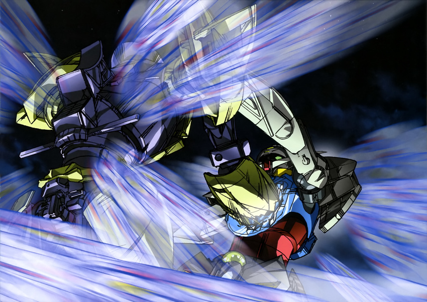 gundam mecha shigeta_atsushi system_turn_a-99_turn_a_gundam turn_a_gundam weapon wings