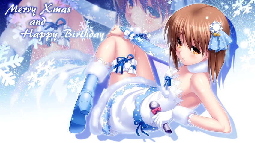 dress garter hagiwara_yukiho heels the_idolm@ster wallpaper zen