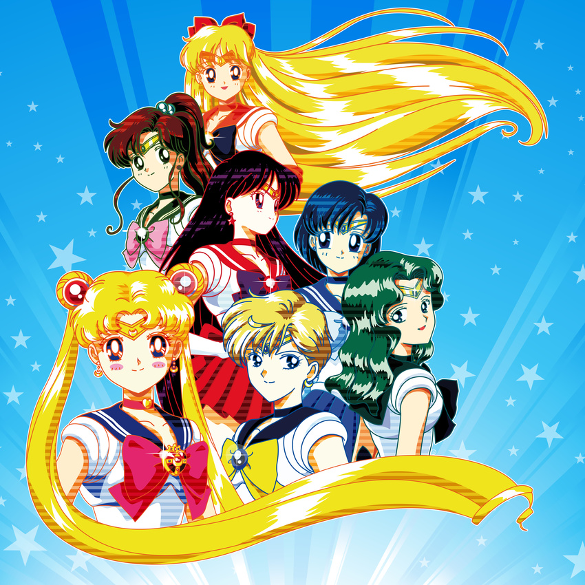 aino_minako cleavage hino_rei kaiou_michiru kino_makoto mizuno_ami riccardo_bacci sailor_moon tenou_haruka tsukino_usagi