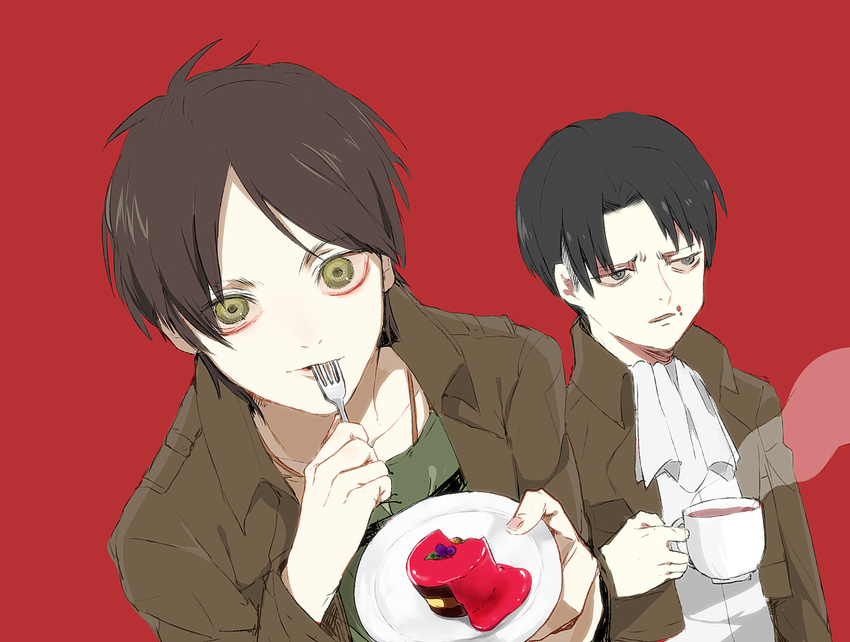 eren_jaeger levi male rean shingeki_no_kyojin