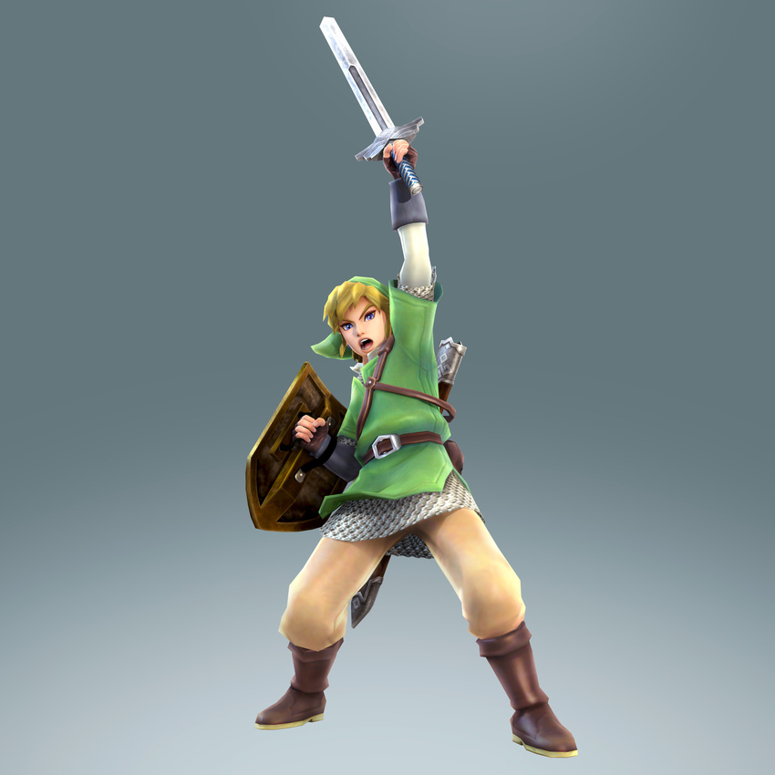 armor cg hyrule_warriors koei_tecmo link male sword the_legend_of_zelda the_legend_of_zelda:_skyward_sword