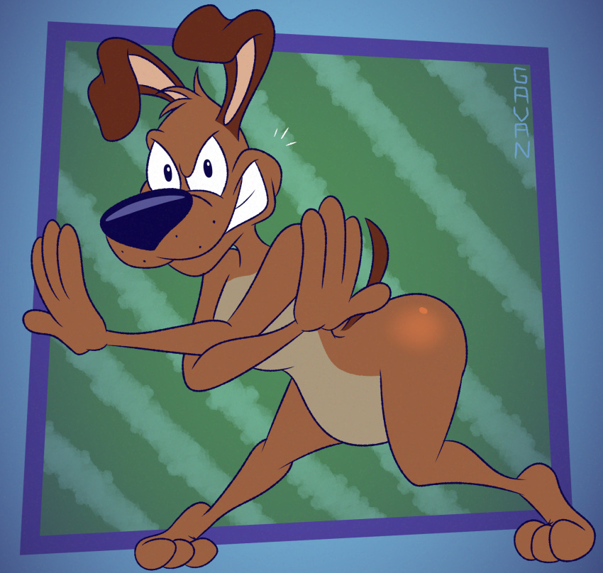 2025 3_toes 4_fingers abstract_background alternate_version_at_paywall anthro belly bent_ears big_butt biped black_eyes black_nose brown_body brown_ears brown_fur brown_tail bubble_butt butt canid canine canis casual_nudity charlie_dog cheeky cheeky_smile clenched_teeth colored crossed_arms digital_drawing_(artwork) digital_media_(artwork) domestic_dog feet fingers flat_colors floppy_ears fur gavanzude glance glistening glistening_butt grin grinning_at_viewer head_tuft hi_res humanoid_hands humanoid_heel lines_drawn looking_at_viewer looney_tunes male mammal mischievous mischievous_smile multicolored_body multicolored_fur nude open_mouth open_smile paws pinup plantigrade pose raised_heel raised_tail smile smiling_at_viewer smirk smirking_at_viewer solo standing_on_toes tail tan_belly tan_body tan_fur teeth tiptoes toes toothy_grin tuft two_tone_body two_tone_fur warner_brothers whisker_spots white_sclera