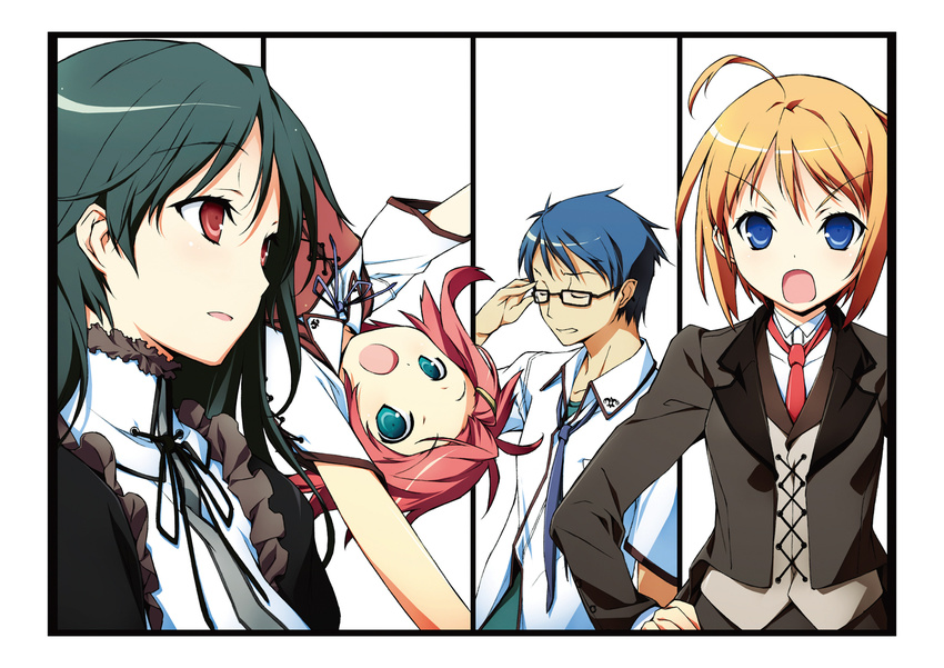 kikuchi_seiji konoe_subaru mayo_chiki! megane sakamachi_kinjirou sakamachi_kureha suzutsuki_kanade