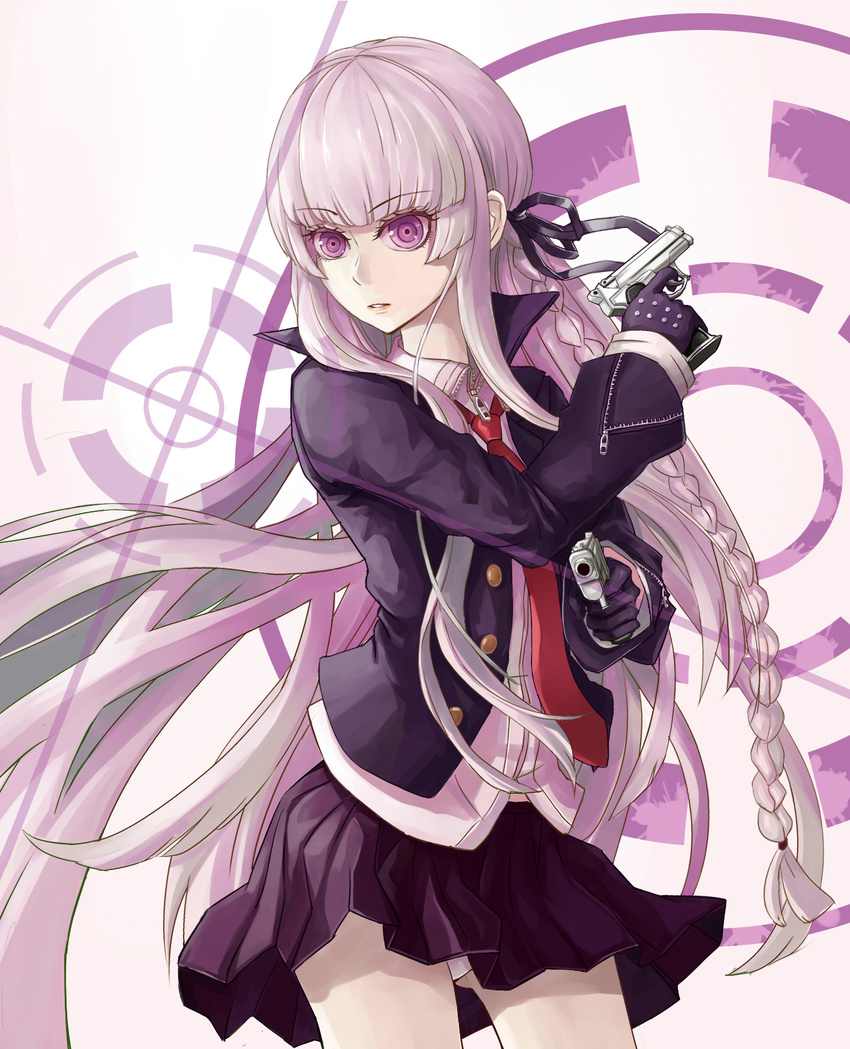 dangan-ronpa gun kirigiri_kyouko mr.dark tagme