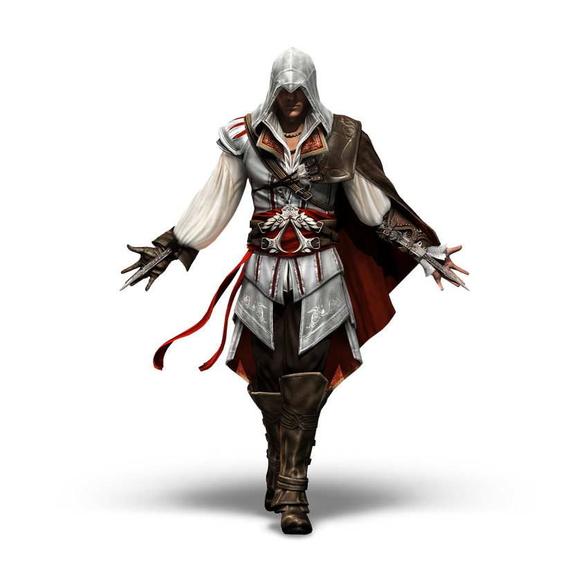 assassin's_creed ezio_auditore male transparent_png weapon