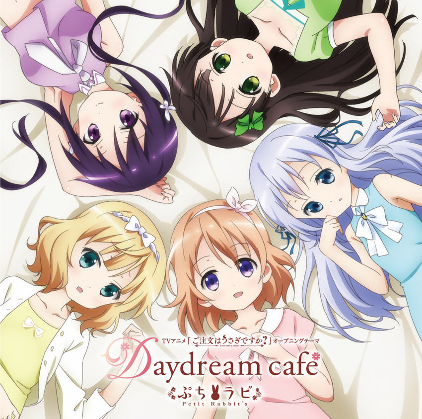 disc_cover gochuumon_wa_usagi_desu_ka? hoto_cocoa kafuu_chino kirima_sharo okuda_yousuke tedeza_rize ujimatsu_chiya