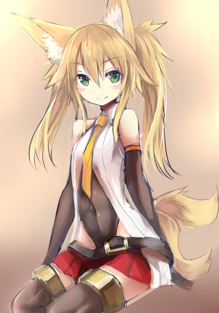 animal_ears haik kitsune kokonoe_tsubaki tail