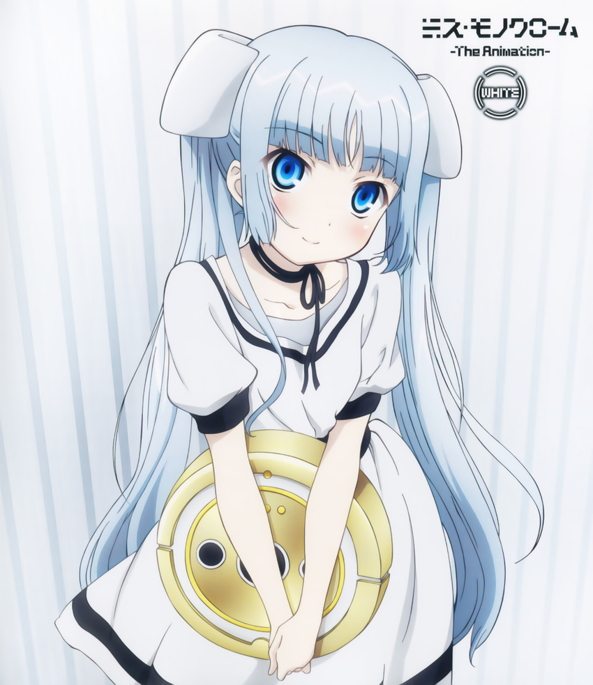disc_cover dress miss_monochrome miss_monochrome_(character) ruuchan