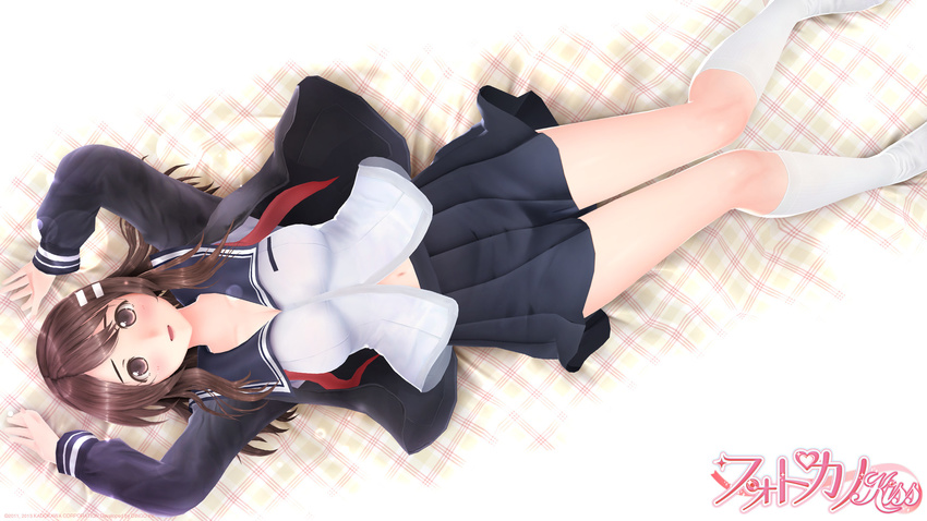 cg niimi_haruka photokano seifuku wallpaper