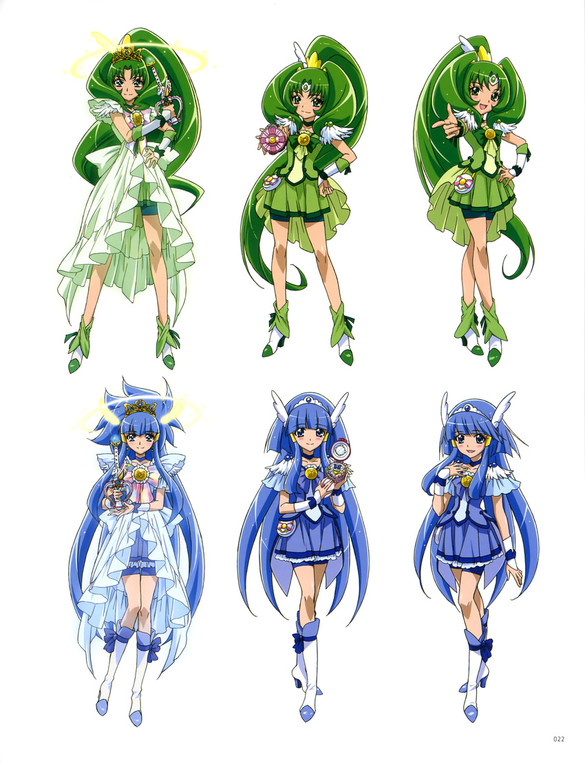 aoki_reika kawamura_toshie midorikawa_nao pretty_cure smile_precure!