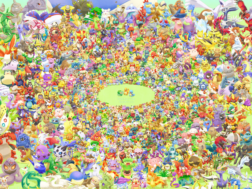 abra absolutely_everyone aerodactyl alakazam anger_vein angry anniversary arbok arcanine articuno bayleef beedrill bellsprout black_eyes blastoise blue_eyes bone bulbasaur butterfree caterpie chansey character_request charizard charmander charmeleon chikorita clefable clefairy closed_mouth cloyster cow cubone dewgong diglett ditto dodrio doduo dragonair dragonite dratini drowzee dugtrio eevee egg ekans electabuzz electrode everyone exeggcute exeggutor fangs fearow fiery_tail flareon flying gastly gen_1_pokemon gen_2_pokemon gen_3_pokemon gen_4_pokemon gen_5_pokemon gen_6_pokemon gengar ghost gloom golbat goldeen golduck golem_(pokemon) grass graveler grimer growlithe gyarados happy haunter highres hitmonchan hitmonlee ho-oh holding holding_bone horns hypno ivysaur jigglypuff jolteon jynx kabuto_(pokemon) kabutops kadabra kakuna kangaskhan kingler koffing krabby lapras legendary_pokemon lickitung lugia machamp machoke machop magikarp magmar magnemite magneton mankey marowak meganium meowth metapod mew mewtwo moltres monkey mr._mime muk nidoking nidoqueen nidoran nidorina nidorino ninetales no_humans oddish one_eye_closed onix open_mouth outdoors paint paintbrush paras parasect persian pidgeot pidgeotto pidgey pikachu pinsir pokemon pokemon_(creature) poliwag poliwhirl poliwrath primeape psyduck pyonta raichu rapidash rattata red_eyes rhydon rhyhorn samsung_(yuzuikka) sandshrew sandslash scyther seadra seaking seel shellder sitting slowbro slowpoke snorlax spearow squirtle standing starmie staryu steelix tail tangela tauros tentacool tentacruel tongue tongue_out tree typhlosion vaporeon venomoth venonat venusaur victreebel vileplume voltorb vulpix wartortle weedle weepinbell weezing wigglytuff zapdos