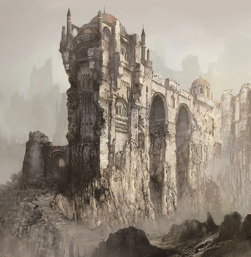 dark_souls dark_souls_3 dark_souls_iii from_software official_art ruins souls_(from_software)