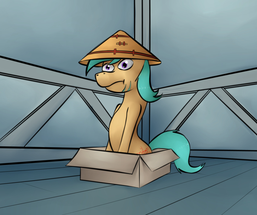 box equine fan_character hi_res horse male mammal marsminer my_little_pony oc:hyperlybola pony solo