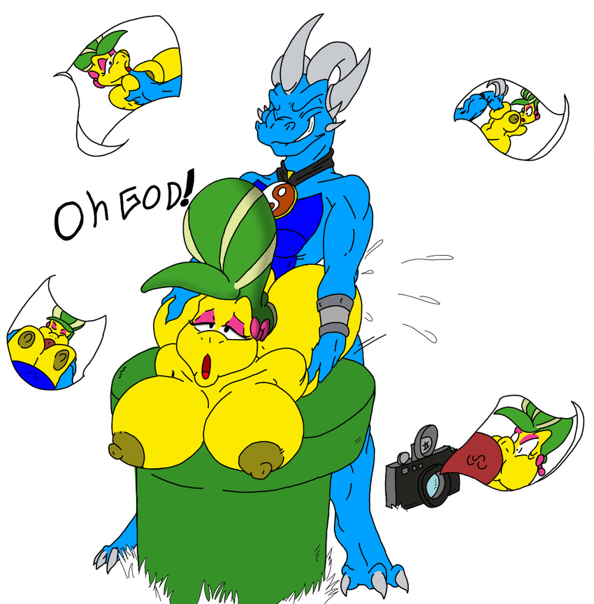 2015 anthro areola big_breasts big_butt big_penis breast_fondling breastfeeding breasts butt dragon edit erect_nipples erection fellatio female fondling from_behind_position hand_on_breast hand_on_butt huge_breasts huge_butt huge_penis ilovefox koopa kylie_koopa male mario_bros moan nintendo nipples nude oral oral_penetration penetration penis scalie sex shinysteel titfuck video_games voluptuous wide_hips