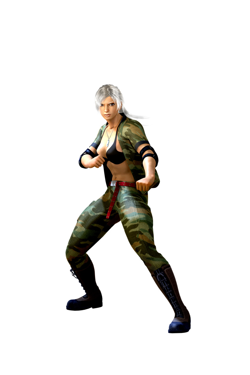 bra cg cleavage open_shirt transparent_png virtua_fighter virtua_fighter_5