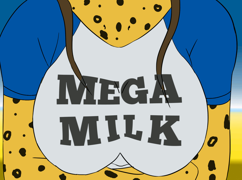 animated anthro big_breasts breasts clothing connie_birchenough digital_media_(artwork) female gecko julchen1412 leopard_gecko lizard mega_milk nipples reptile scalie shirt solo spots theenglishhobo