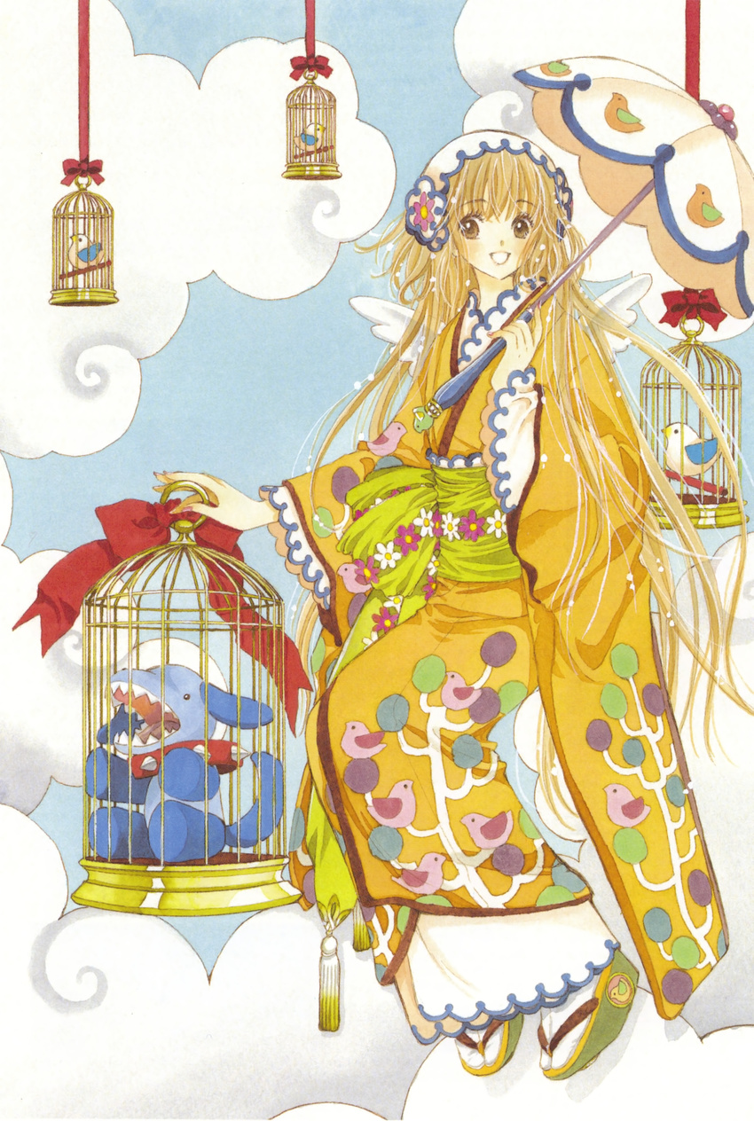 clamp hanato_kobato ioryogi kimono kobato