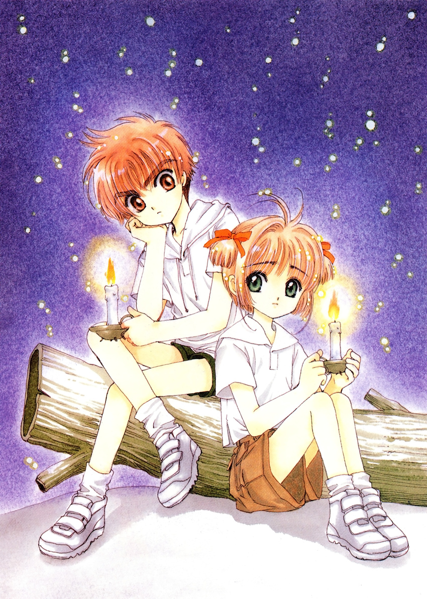 card_captor_sakura clamp kinomoto_sakura li_syaoran tagme