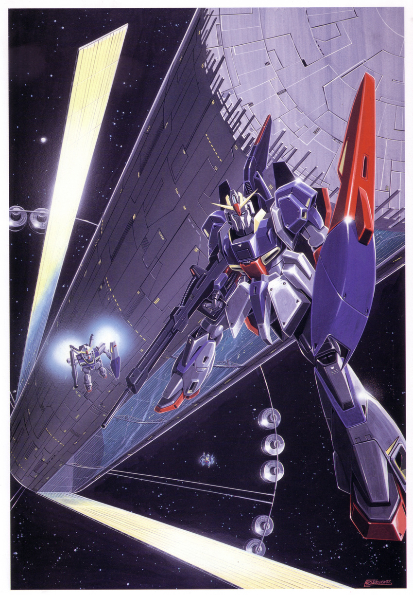 gundam mecha okawara_kunio tagme zeta_gundam